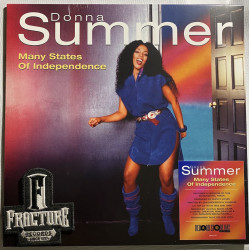 DONNA SUMMER - MANY STATES OF INDEPENDENCE VINYL BLUE RSD 2024 654378627224