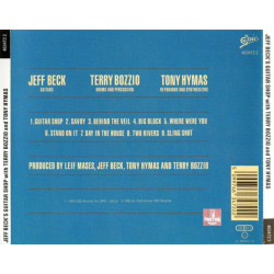 JEFF BECK WITH TERRY BOZZIO AND TONY HYMAS – JEFF BECK'S GUITAR SHOP CD