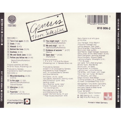 Genesis – Three Sides Live 2 CD'S