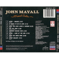 JOHN MAYALL – PRIMAL SOLOS 1 CD
