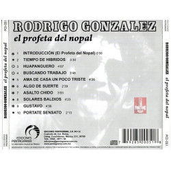 RODRIGO GONZALEZ – EL PROFETA DEL NOPAL  CD