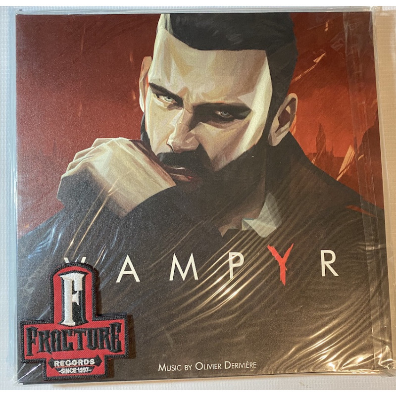 OLIVIER DERIVIÈRE – VAMPYR VINYL MARBLED RED TRANSLUCENT / BLACK