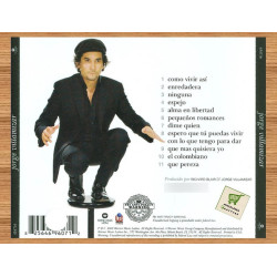 JORGE VILLAMIZAR – JORGE VILLAMIZAR CD 825646960712