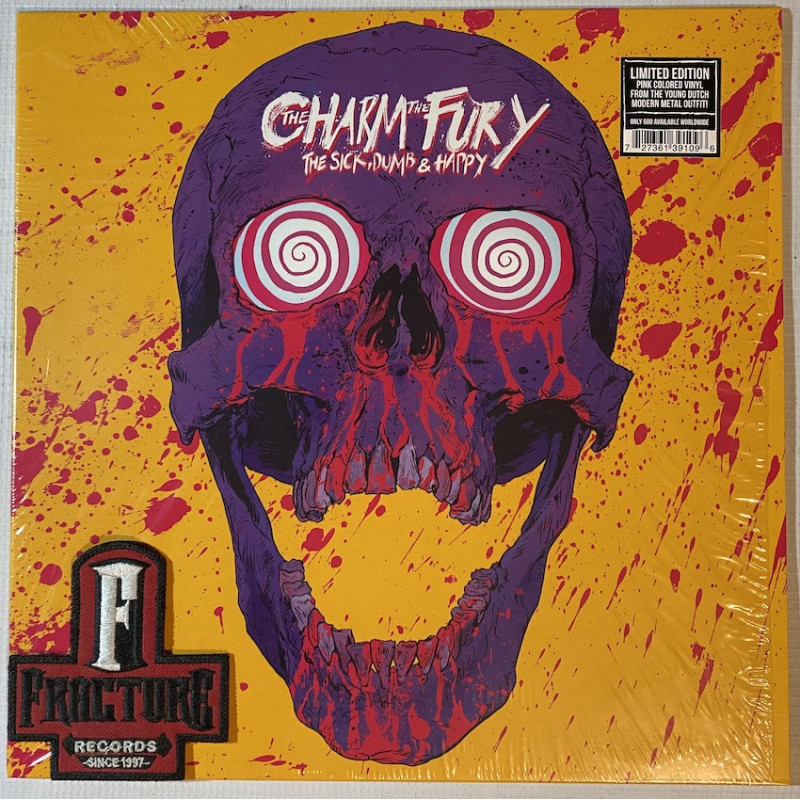 THE CHARM THE FURY – THE SICK, DUMB & HAPPY VINYL PINK 727361391096