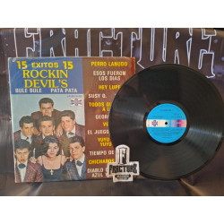 LOS ROCKIN DEVIL'S – 15 EXITOS - BULE BULE - PATA PATA VINYL LP-20-TV-032