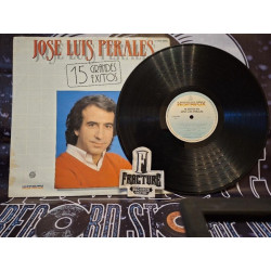 JOSE LUIS PERALES – 15 GRANDES EXITOS VINYL LP PEGH 00422