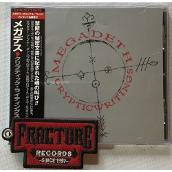MEGADETH – CRYPTIC WRITINGS CD JAPONES 4988006729599