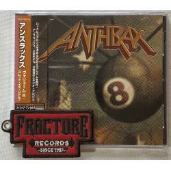 ANTHRAX – VOLUME 8 - THE THREAT IS REAL CD JAPONES 4988002366460