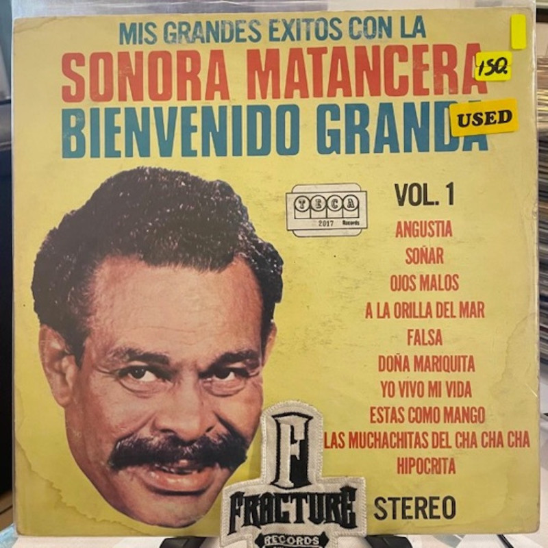 BIENVENIDO GRANDA CON LA SONORA MATANCERA –  VOL. 1 VINYL TECA-2017