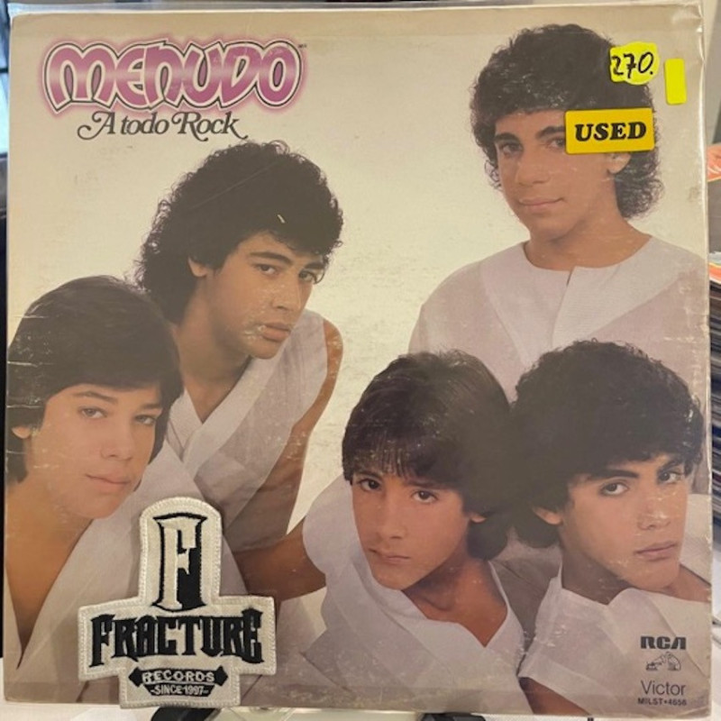 MENUDO – A TODO ROCK VINYL MILST-4656