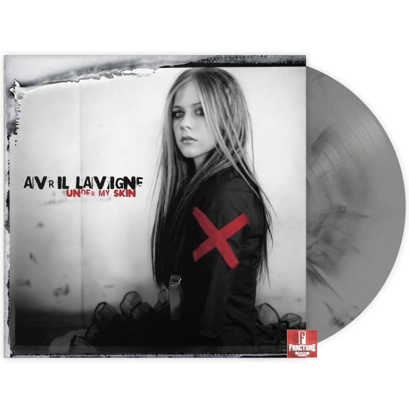 AVRIL LAVIGNE – UNDER MY SKIN VINYL GREY + BLACK MARBLE, EXPANDED EDITION 198028032414