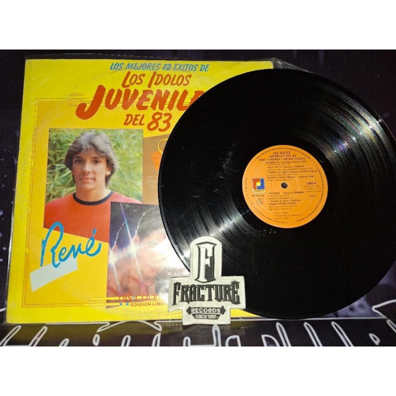 LOS MEJORES 12 EXITOS DE LOS IDOLOS JUVENILES DEL 83 VINYL RFTV 014