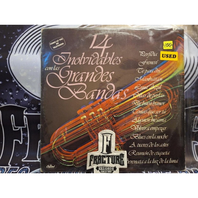 14 INOLVIDABLES CON LAS GRANDES BANDAS VINYL LEMT-1132