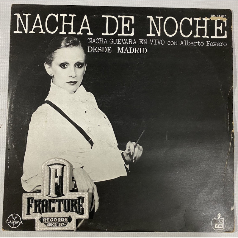 NACHA GUEVARA EN VIVO CON ALBERTO FAVERO – NACHA DE NOCHE VINYL GH 11-367