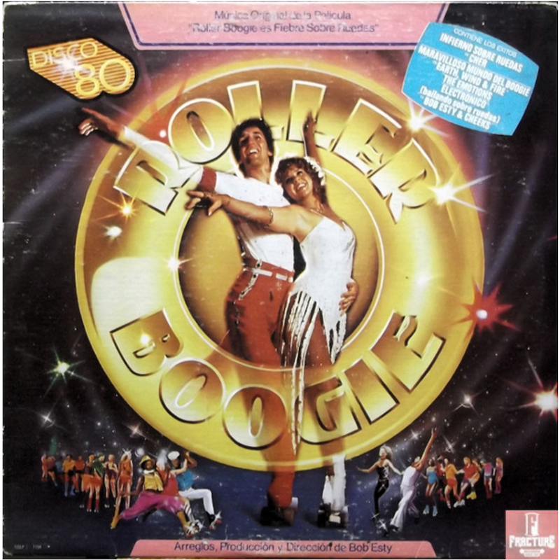 ROLLER BOOGIE ES FIEBRE SOBRE RUEDAS SOUNDTRACK VINYL NBLP2-7194