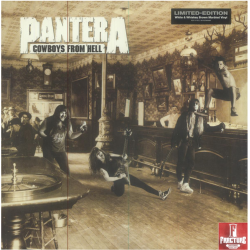 PANTERA – COWBOYS FROM HELL VINYL WHITE & WHISKEY BROWN MARBLED 081227890988