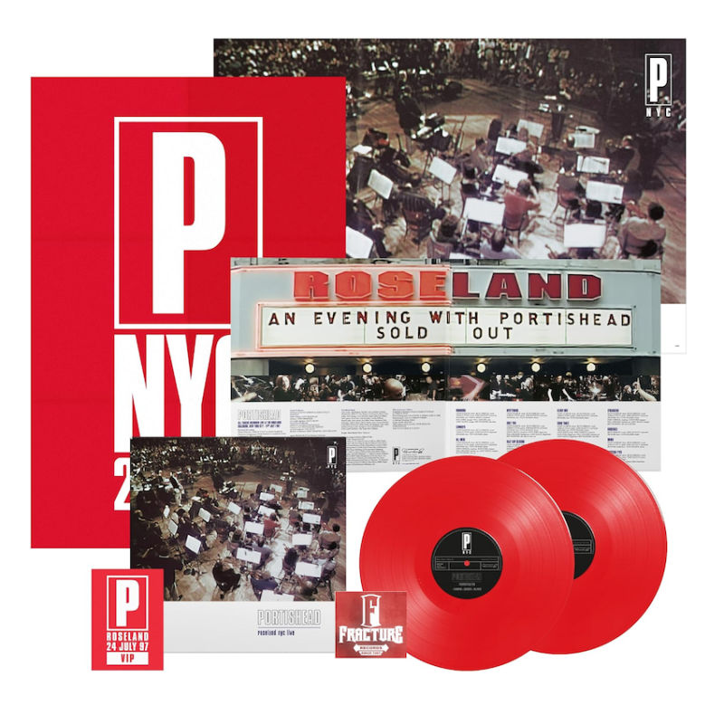 PORTISHEAD – ROSELAND NYC LIVE VINYL RED 0602455689313