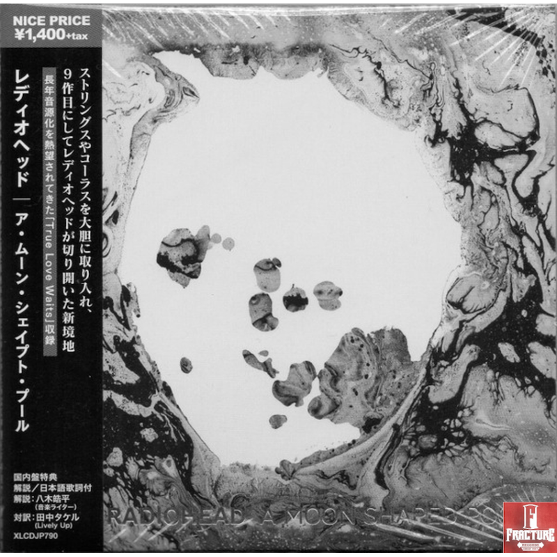 RADIOHEAD – A MOON SHAPED POOL CD JAPONES  4580211852316