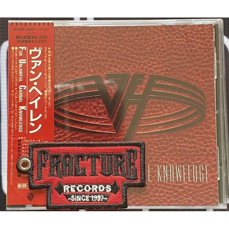 VAN HALEN – FOR UNLAWFUL CARNAL KNOWLEDGE CD JAPONES 4988014744010