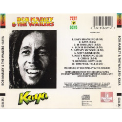 BOB MARLEY & THE WAILERS ‎– KAYA 1 CD