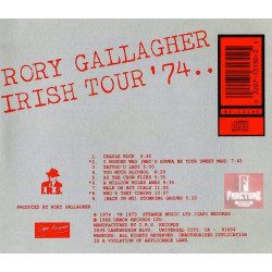 RORY GALLAGHER – IRISH TOUR '74 1 CD