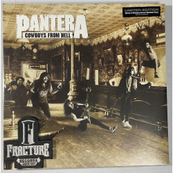 PANTERA – COWBOYS FROM HELL VINYL WHITE & WHISKEY BROWN MARBLED 081227890988