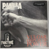 PANTERA – VULGAR DISPLAY OF POWER VINYL WHITE & TRUE METAL GRAY MARBLED 081227890995