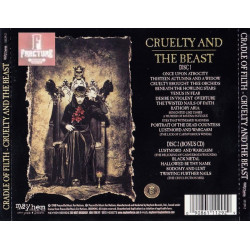 CRADLE OF FILTH – CRUELTY AND THE BEAST 2 CDS 090861112929