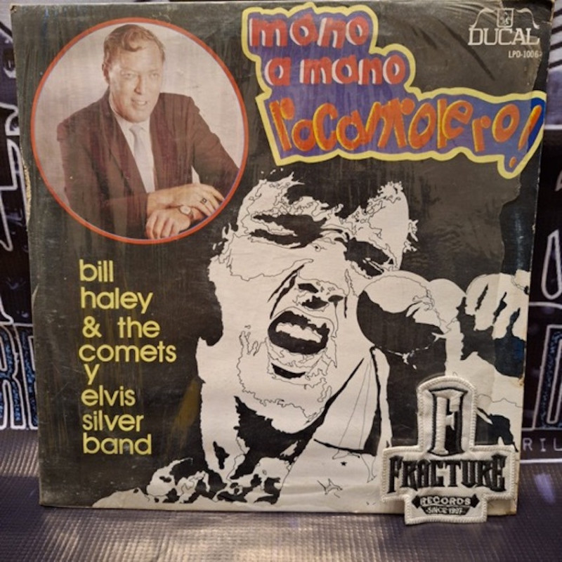 MANO A MANO ROCANROLERO - BILL HALEY - ELVIS SILVER BAND VINYL LPD-1006