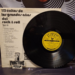 15 EXITOS DE LOS GRANDES AÑOS DEL ROCK & ROLL VOL.II VINYL