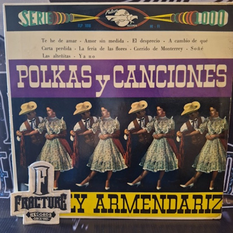 WALLY ARMENDARIZ – POLKAS Y CANCIONES VINYL FLP-1018