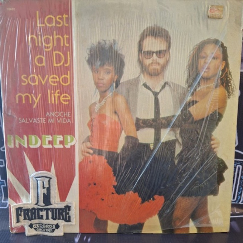 INDEEP – LAST NIGHT A D.J. SAVED MY LIFE - ANOCHE SALVASTE MI VIDA VINYL TI-70632