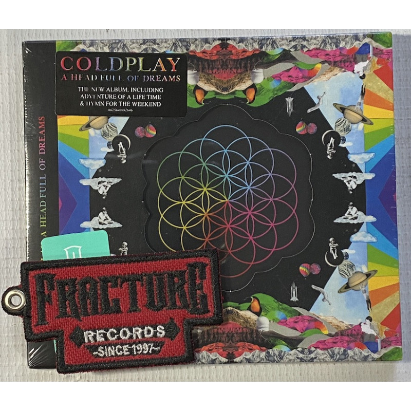 COLDPLAY - A HEAD FULL OF DREAMS CD 0825646982646