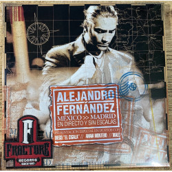 ALEJANDRO FERNÁNDEZ – MÉXICO  MADRID (EN DIRECTO Y SIN ESCALAS) VINYL 196588900716