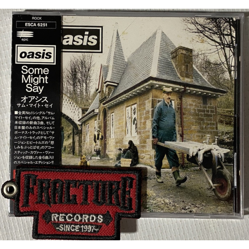 OASIS ‎– SOME MIGHT SAY CD SINGLE JAPONES 4988010625122