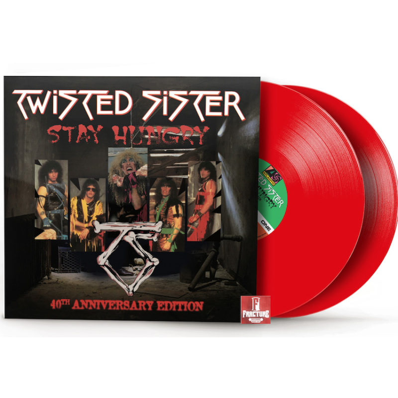 TWISTED SISTER - STAY HUNGRY 40TH ANNIVERSARY VINYL TRANSLUCENT RED ROCKTOBER 2024 0603497824588