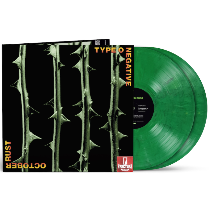 TYPE O NEGATIVE – OCTOBER RUST VINYL GREEN/BLACK MARBLE ROCKTOBER 2024 0603497824649