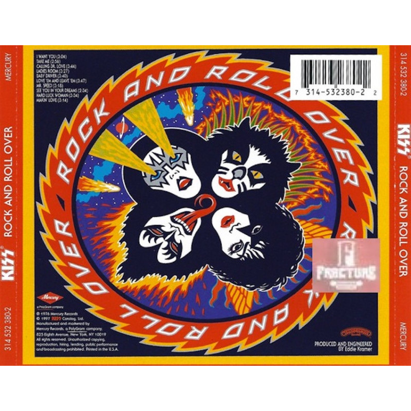 KISS Rock and Roll Over サイン入りCD Kiss – Rock And Roll Over – Vinyl (Gatefold, Camel Desert