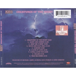 KISS – CREATURES OF THE NIGHT CD