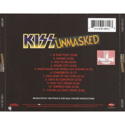 KISS – UNMASKED CD