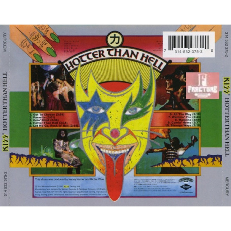KISS – HOTTER THAN HELL CD