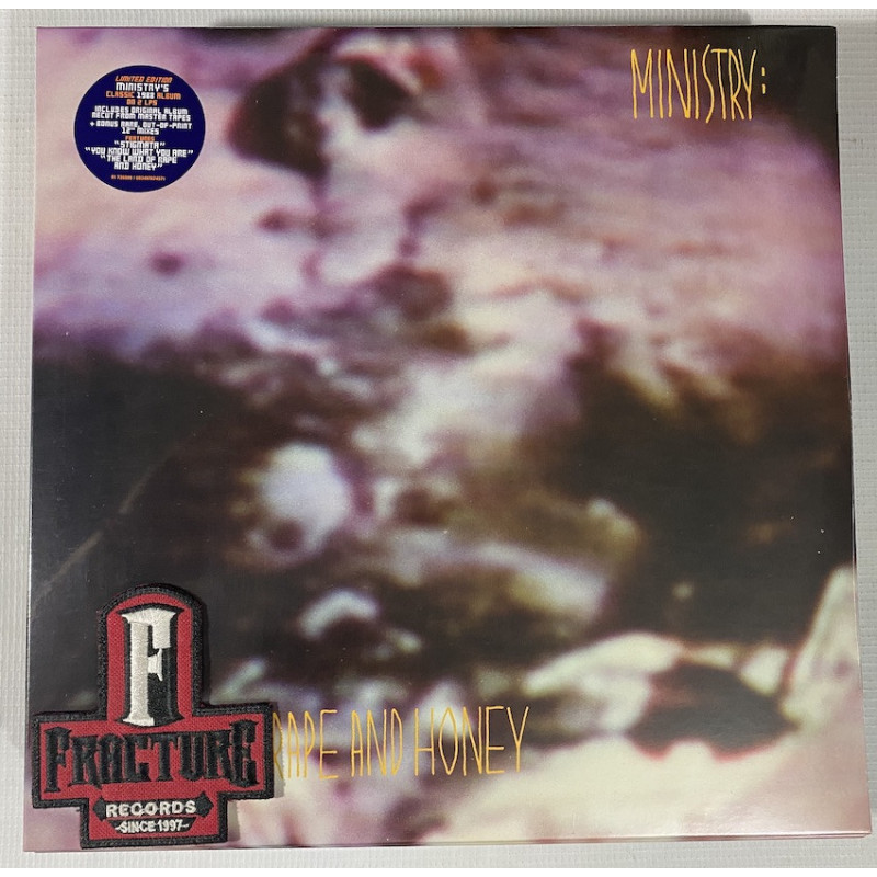 MINISTRY - LAND OF RAPE AND HONEY VINYL DELUXE ROCKTOBER 2024 0603497824571 MINISTRY - LAND OF RAPE AND HONEY VINYL DELUXE ROCKTOBER 2024 0603497824571