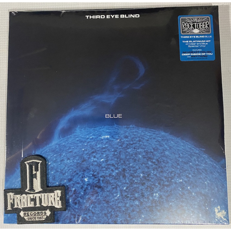 THIRD EYE BLIND - BLUE VINYL CLEAR/BLUE SPLATTER  ROCKTOBER 2024 603497824762