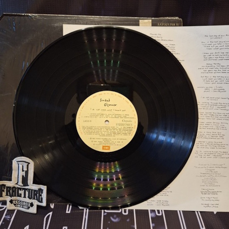 SINÉAD O'CONNOR – I DO NOT WANT WHAT I HAVEN'T GOT VINYL SINÉAD O'CONNOR – I DO NOT WANT WHAT I HAVEN'T GOT VINYL