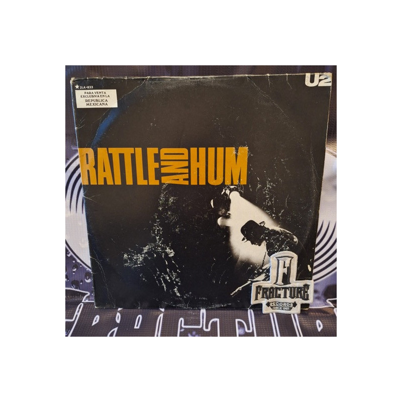 U2 – RATTLE AND HUM VINYL 2LA.833