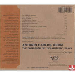 ANTONIO CARLOS JOBIM – THE COMPOSER OF "DESAFINADO", PLAYS CD 731452143129