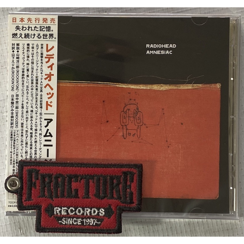 RADIOHEAD -AMNESIAC CD JAPONES 4988006791381