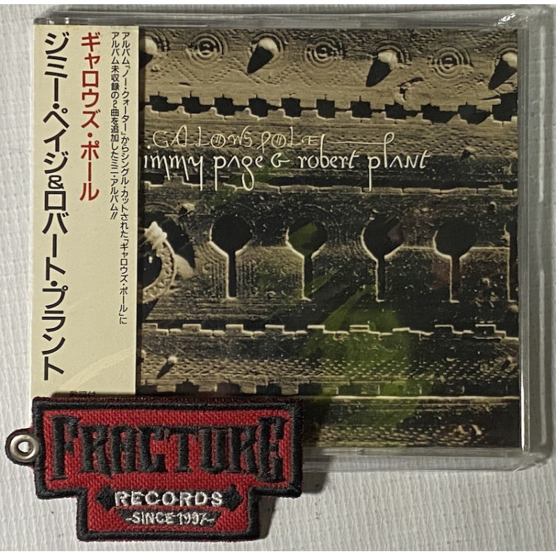 JIMMY PAGE & ROBERT PLANT ‎– GALLOWS POLE CD SINGLE JAPONES 4988011344527