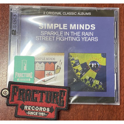 SIMPLE MINDS – SPARKLE IN THE RAIN / STREET FIGHTING YEARS CD 5099908257222