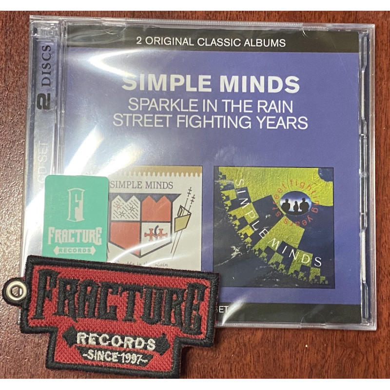 SIMPLE MINDS – SPARKLE IN THE RAIN / STREET FIGHTING YEARS CD 5099908257222